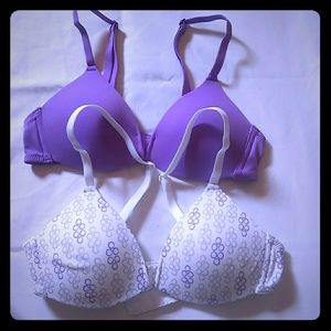 2 girls bras